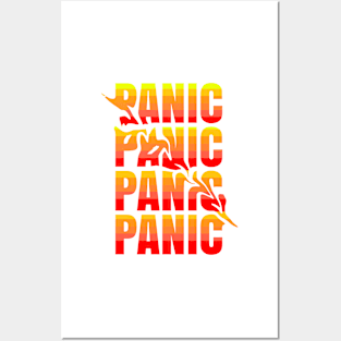 panic quote themed design Posters and Art